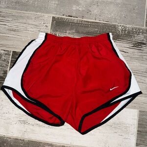 Red Nike Athletic Shorts